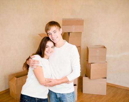 Secure household items prepared for storage collection in Westkensington