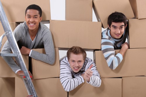 Secure and tidy storage space in West Kensington